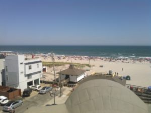 Looking out at the Atlantic Ocean from Lucy's howdah