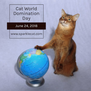 #Cat World Domination Day